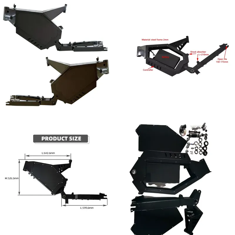8000W Stealth Bomber Ebike - Stealth Bomber Road Ebike Enduro Çerçevesi