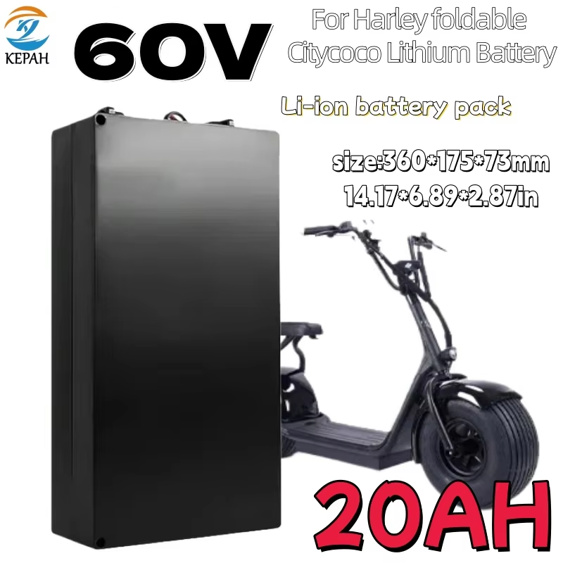 60V 30Ah Electric Scooter Battery - Harley Elektrikli Motosiklet Aküsü 60V 20Ah/30Ah/40Ah