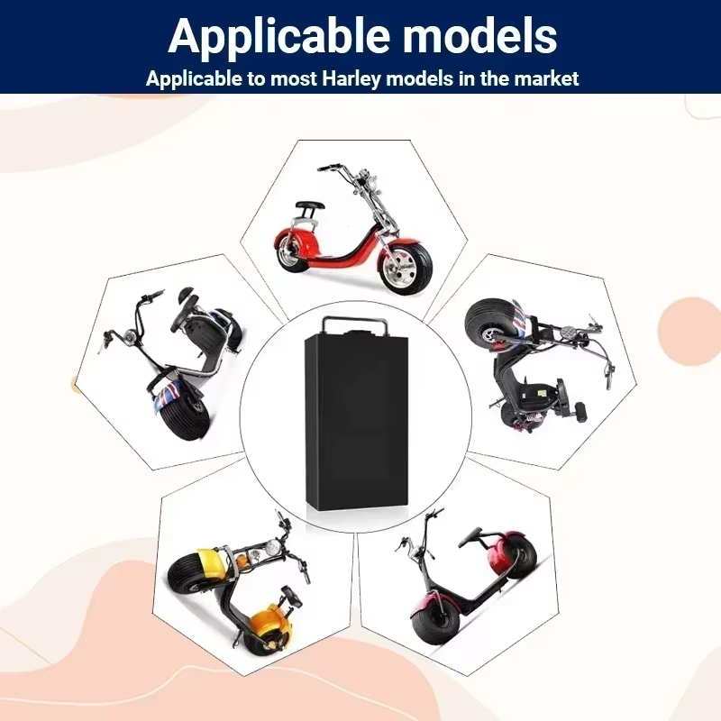 Harley Elektrikli Motosiklet A - 60V 30Ah Electric Scooter Battery incelemesi ve fiyatı